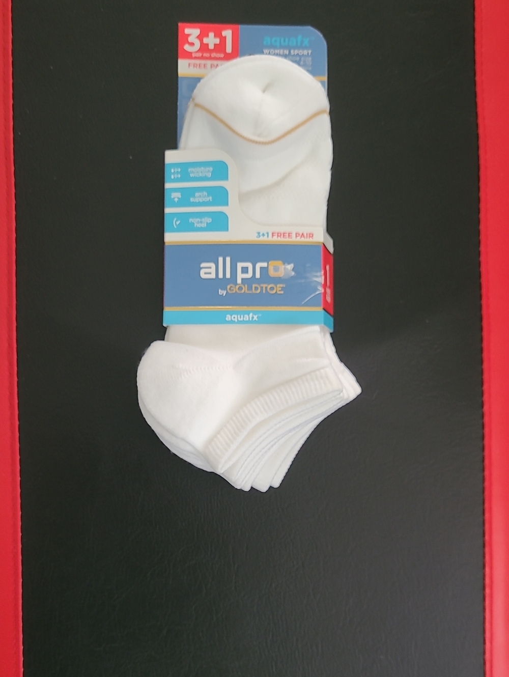 Gold Toe White No-Show Athletic Sock Pack